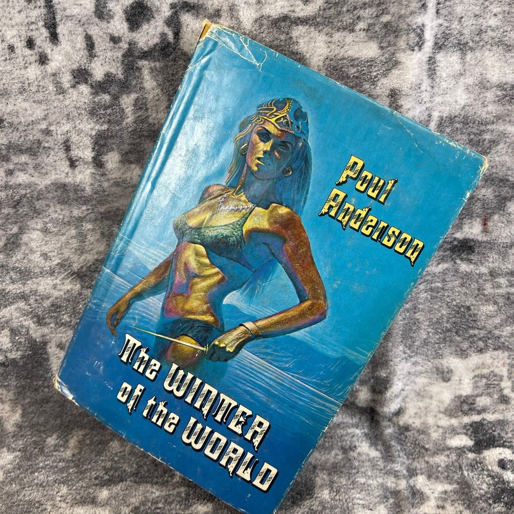 Vtg The Winter of the World Poul Anderson Fantasy Hardcover Sci-Fi Book Club‎